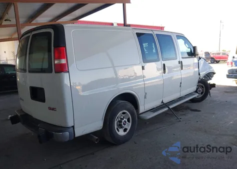 2018 GMC Savana 2500 Work Van z USA, uszkodzony, nr VIN 1GTW7AFG6J1902308